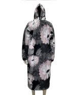 Naiste oversize jope suured lilled - Image 4